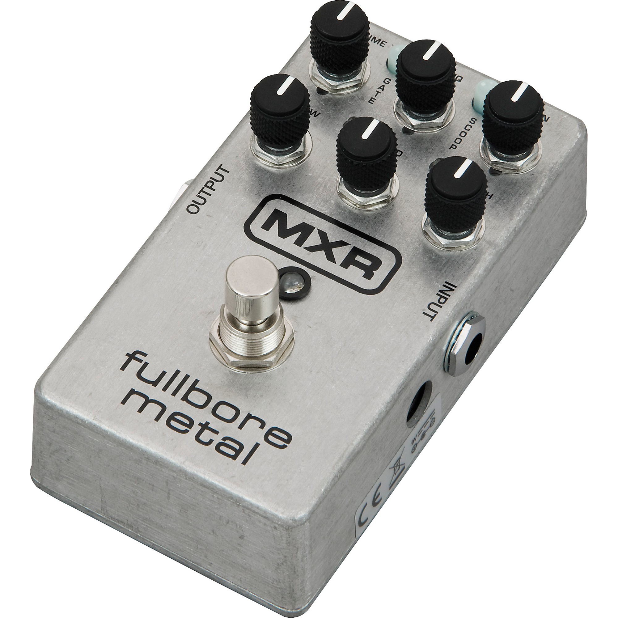 MXR M116 Fullbore Metal Distortion Guitar Effects Pedal With Free Barefoot  Bottom Silver V1 Guitar Center Standard Footswitch Cap