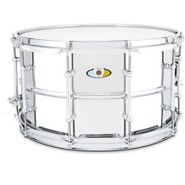 Ludwig Supralite Steel Snare Drum 13 x 6 in. Ludwig Supralite Steel Snare Drum 14 x 8 in.