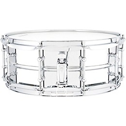 Ludwig Supralite Steel Snare Drum 14 x 5.5 in.