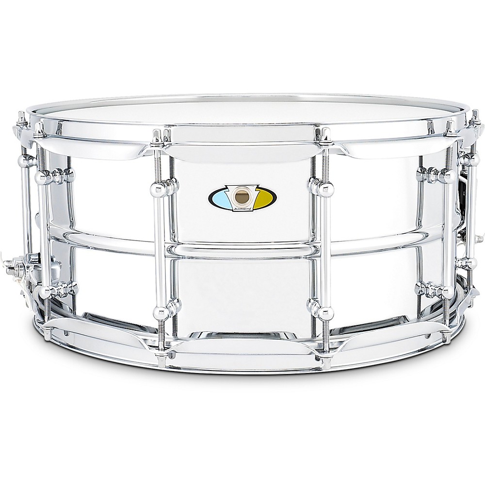 Ludwig Supralite Steel Snare Drum 14 X 6.5 In.