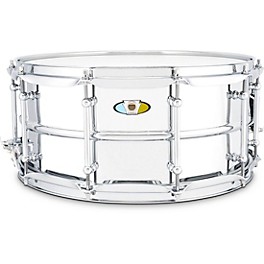 Ludwig Supralite Steel Snare Drum 13 x 6 in. Ludwig Supralite Steel Snare Drum 14 x 6.5 in.