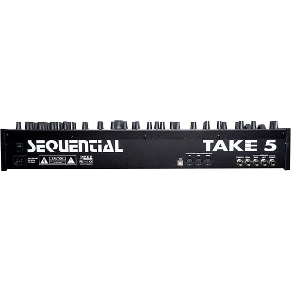 Open Box Sequential Take 5 Five-Voice Poly Synthesizer Level 1