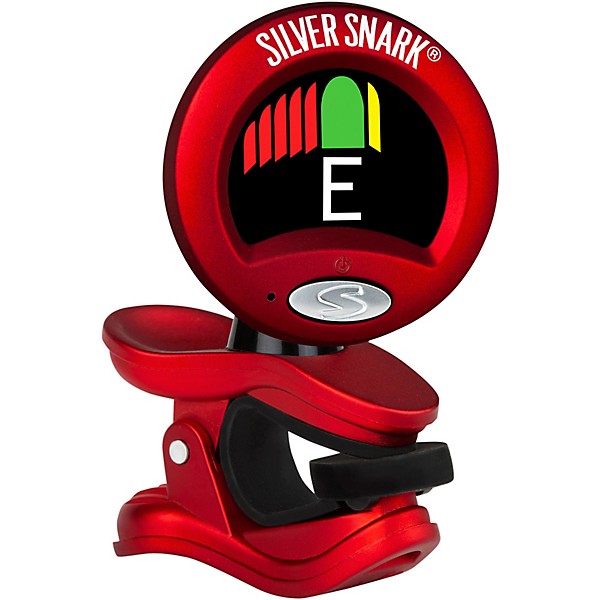 Snark Red Silver Snark Clip-On Tuner 4-Pack