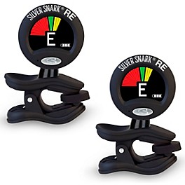 Snark Black Silver Snark Rechargeable Clip-on Tuner 2-Pack