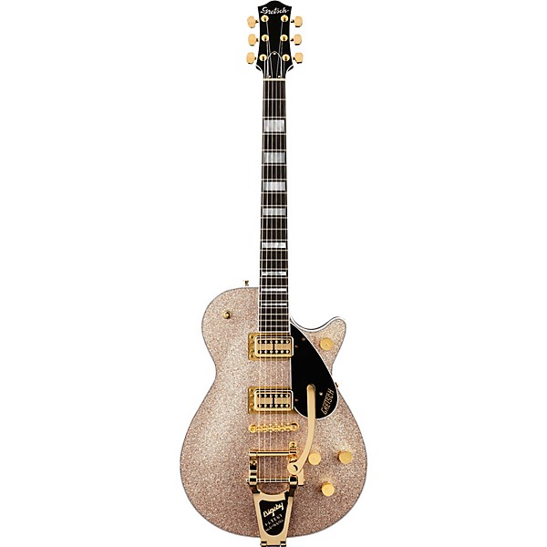 Gretsch Guitars G6229TG Limited-Edition Players Edition Sparkle Jet BT Electric Guitar With Bigsby and Gold Hardware Champ...