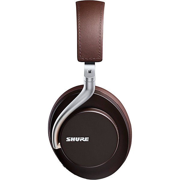 Shure MV7-K USB Microphone and AONIC 50 Headphones Content Creator Bundle Brown