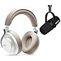 Shure MV7-K USB Microphone and AONIC 50 Headphones Content Creator Bundle White thumbnail