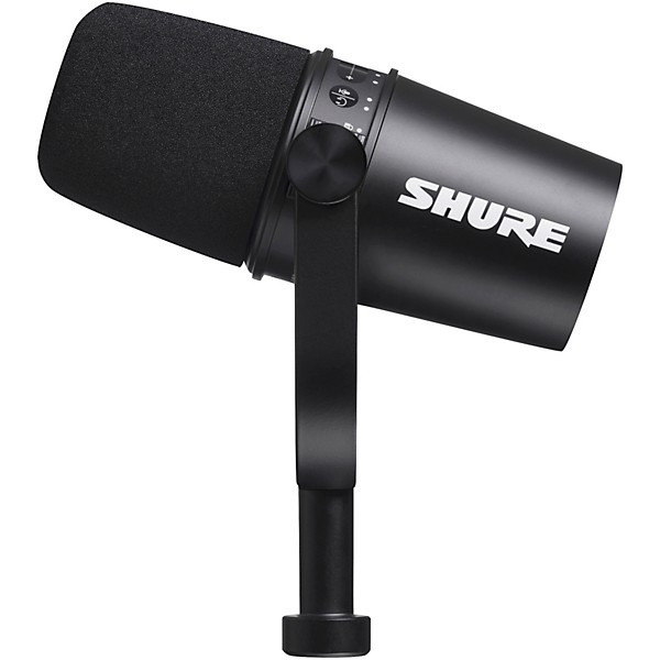 Shure MV7-K USB Microphone and AONIC 50 Headphones Content Creator Bundle White