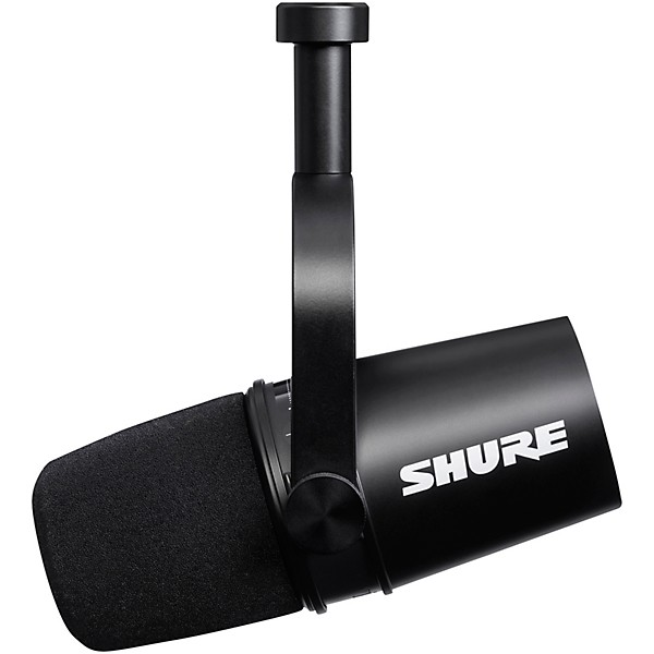 Shure MV7-K USB Microphone and AONIC 50 Headphones Content Creator Bundle White