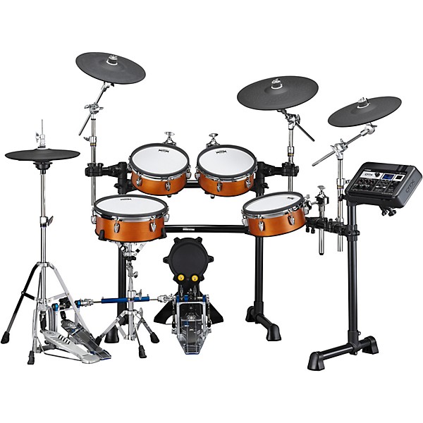 Yamaha DTX8K Electronic Drum Kit with Mesh Heads Real Wood