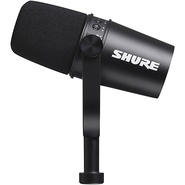 Shure MV7-K USB Microphone and SE215 Earphones Content Creator Bundle Clear