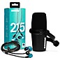 Shure MV7-K USB Microphone and SE215 Earphones Content Creator Bundle Blue thumbnail