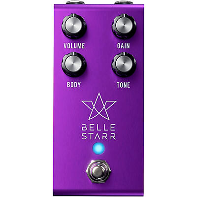 Jackson Audio Belle Starr Professional Overdrive Limited-Edition Effects Pedal Purple for sale