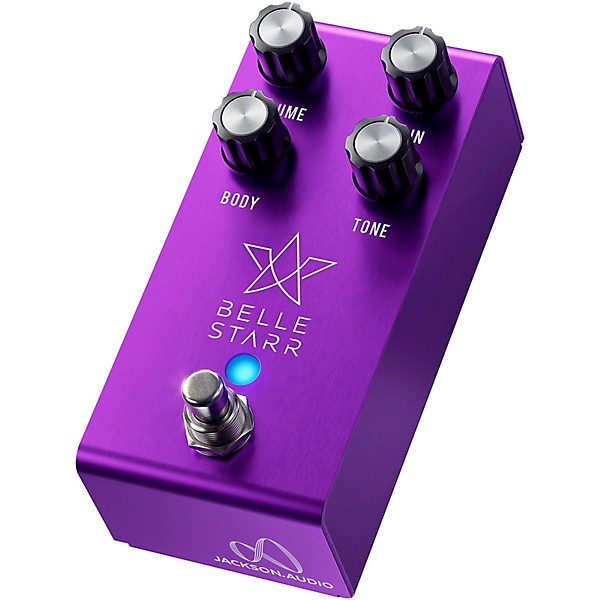Jackson Audio Belle Starr Professional Overdrive Limited-Edition Effects Pedal Purple
