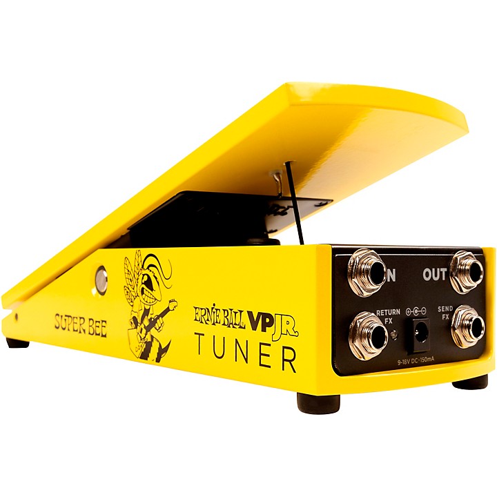 straal Met andere woorden Vakantie Ernie Ball VPJR Super Bee Limited-Edition Tuner and Volume Pedal Yellow |  Guitar Center