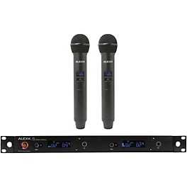 ... Audix AP42 OM5 Dual Handheld Wireless Microphone System with R42 Two Channel Diversity Receiver and Two H60/OM5 Handheld Transmitters Band B