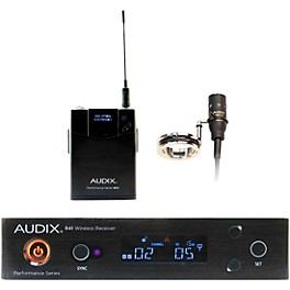 ... Audix AP41 FLUTE Wireless Microphone System with R41 Diversity Receiver, B60 Bodypack and ADX10FLP Condenser Microphone and Mount Band A