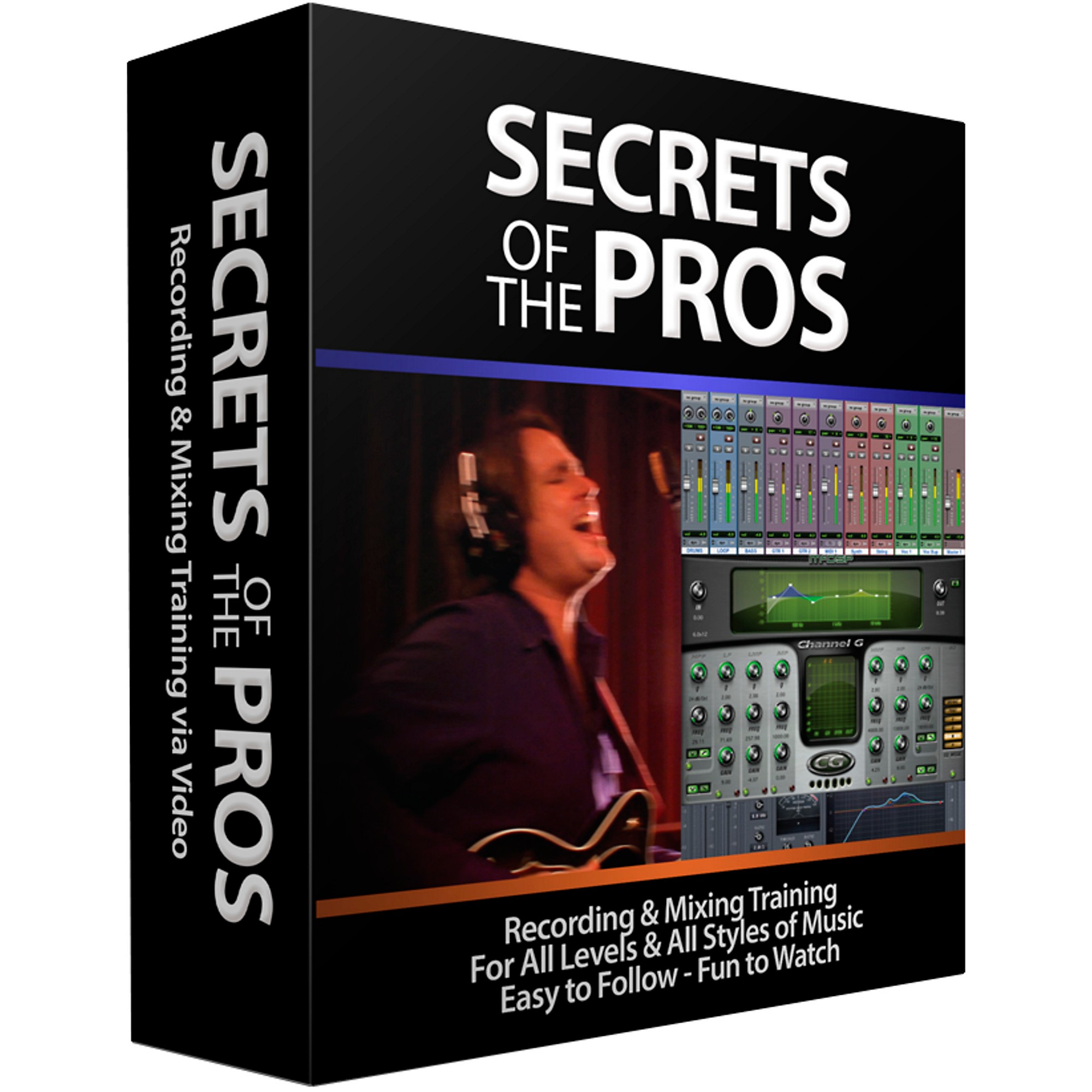 Secrets of the Pros Recording and Mixing Training (1-Month Subscription) Guitar Center