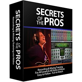 Secrets of the Pros Recording and Mixing Training (1-Month Subscription)