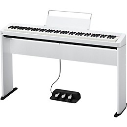Casio PX-S1100 Privia Digital Piano With CS-68 Stand and SP-34 Pedal White