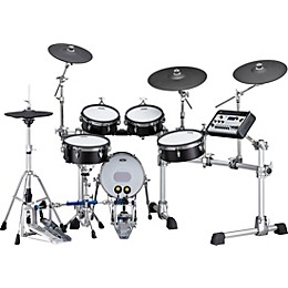 Yamaha DTX10K Electronic Drum Kit With Mesh Heads Black Forest