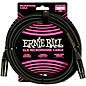 Ernie Ball Braided XLR Microphone Cable 15 ft. Black thumbnail