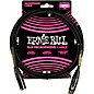 Ernie Ball Braided XLR Microphone Cable 5 ft. Black thumbnail