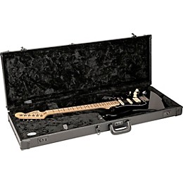 Open Box Fender Classic Series Wood Case - Strat/Tele Limited Edition Blackout Level 1