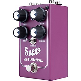 Supro 1309 Flanger Effects Pedal Purple
