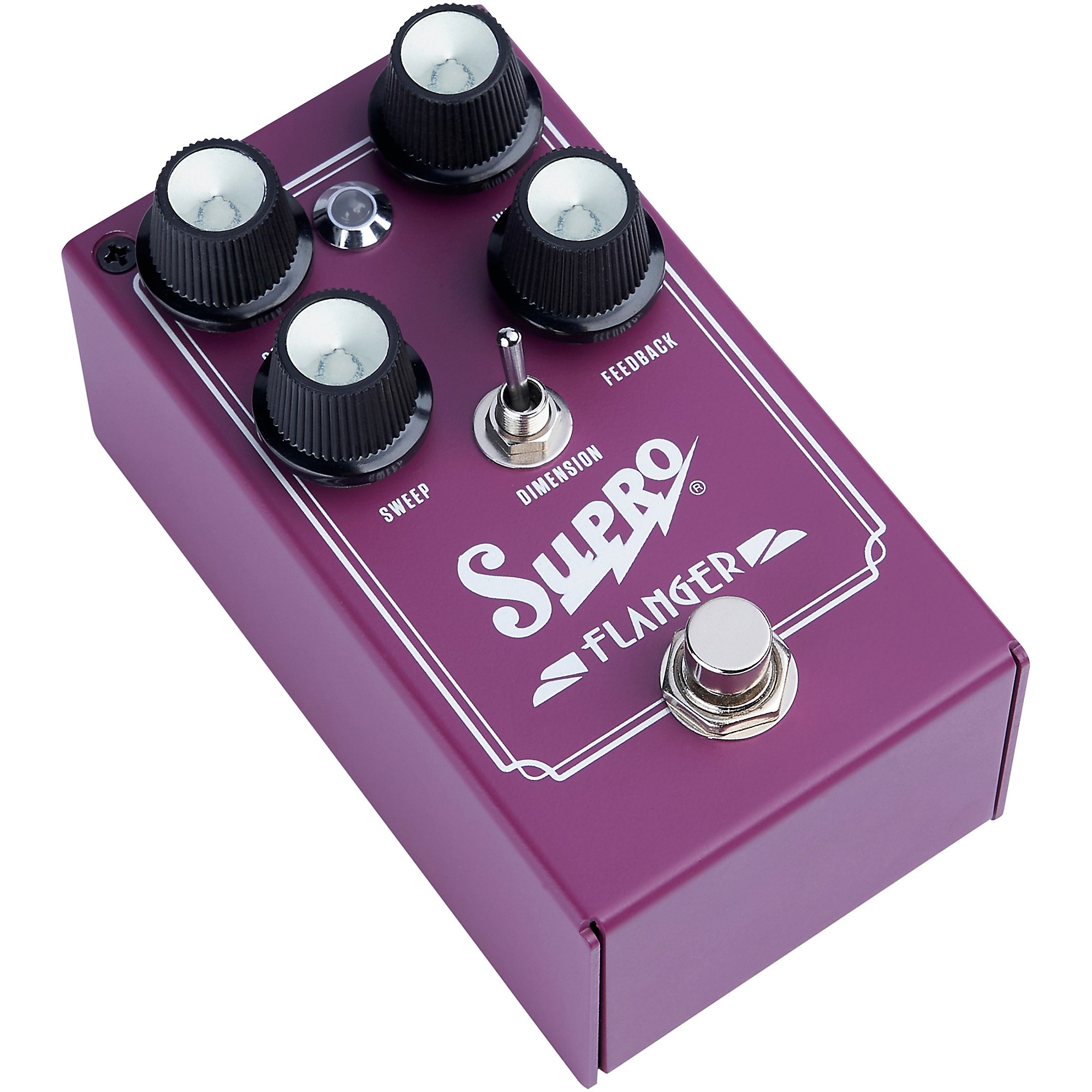 Supro Flanger Effects Pedal Purple | Guitar Center
