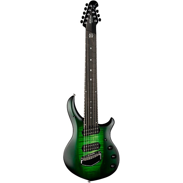 Ernie Ball Music Man John Petrucci BFR Majesty 8 8-String Electric Guitar Gravity Green