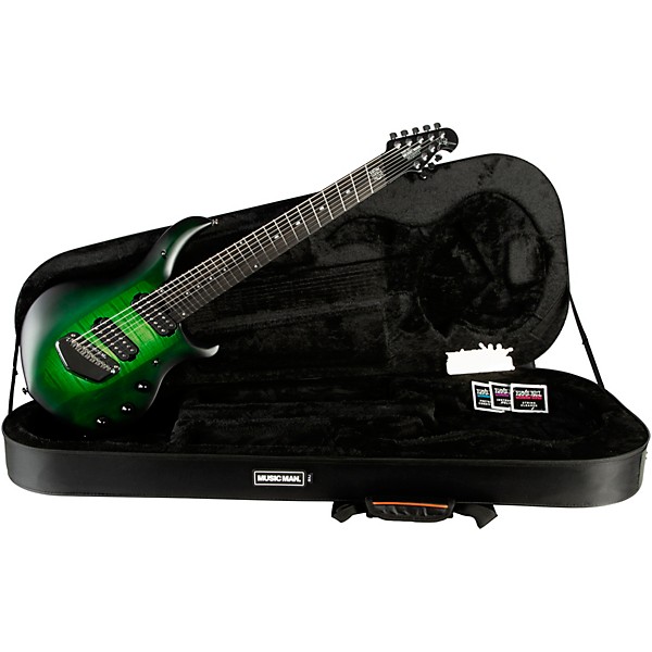 Ernie Ball Music Man John Petrucci BFR Majesty 8 8-String Electric Guitar Gravity Green