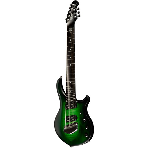 Ernie Ball Music Man John Petrucci BFR Majesty 8 8-String Electric Guitar Gravity Green