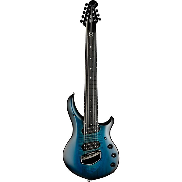 Ernie Ball Music Man John Petrucci BFR Majesty 8 8-String Electric Guitar Blue Silk