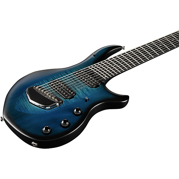 Ernie Ball Music Man John Petrucci BFR Majesty 8 8-String Electric Guitar Blue Silk