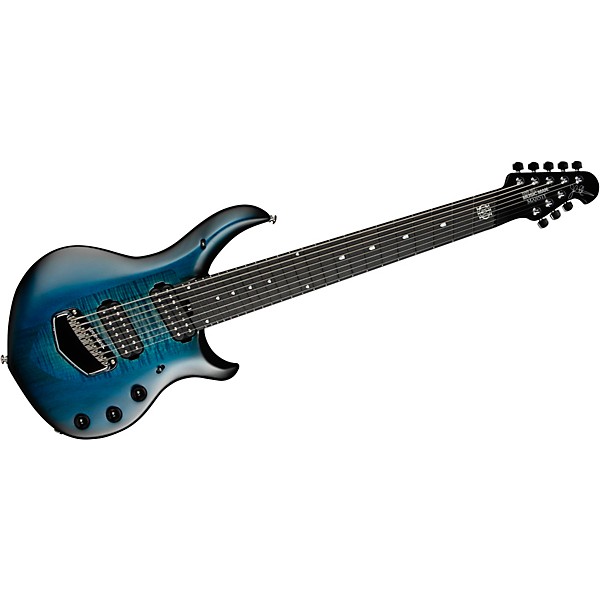 Ernie Ball Music Man John Petrucci BFR Majesty 8 8-String Electric Guitar Blue Silk