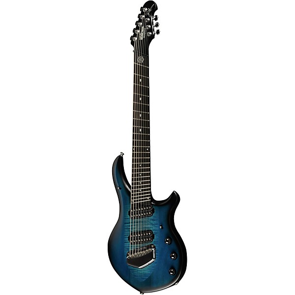 Ernie Ball Music Man John Petrucci BFR Majesty 8 8-String Electric Guitar Blue Silk