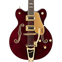 Gretsch Guitars G5422TG Electromatic Classic Hollowbody Double-Cut With Bigsby and Gold Hardware Electric Guitar Walnut Stain