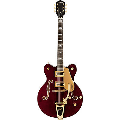 Gretsch Guitars G5422tg Electromatic Classic Hollowbody Double-Cut With Bigsby And Gold Hardware Electric Guitar Walnut Stain for sale