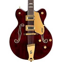 ... Gretsch Guitars G5422G-12 Electromatic Classic Hollowbody Double-Cut 12-String With Gold Hardware Electric Guitar Walnut Stain