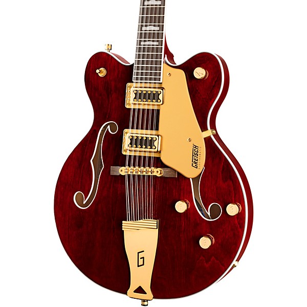 Gretsch Guitars G5422G-12 Electromatic Classic Hollowbody Double-Cut 12-String With Gold Hardware Electric Guitar Walnut S...