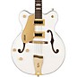Gretsch Guitars G5422GLH Electromatic Classic Hollowbody Double-Cut With Gold Hardware Left-Handed Electric Guitar Snow Crest White thumbnail