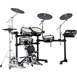 Yamaha DTX8K Electronic Drum Kit with TCS Heads Black Forest