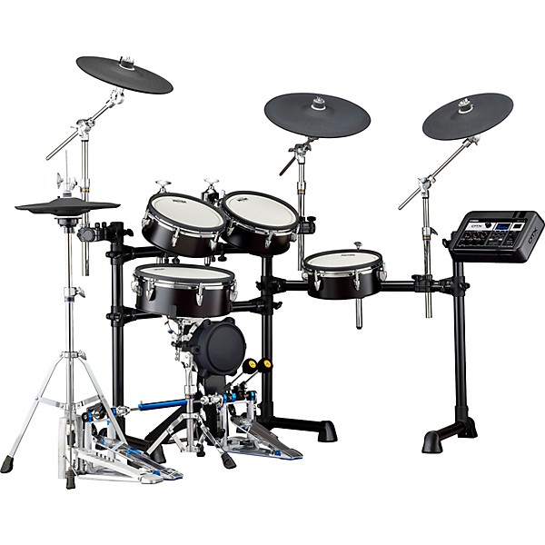 Yamaha DTX8K Electronic Drum Kit with TCS Heads Black Forest