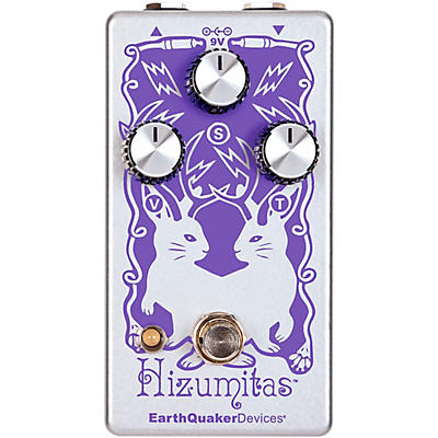 Earthquaker Devices Hizumitas Fuzz Sustainar Effects Pedal Purple And Silver for sale