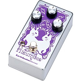 EarthQuaker Devices Hizumitas Fuzz Sustainar Effects Pedal Purple and Silver
