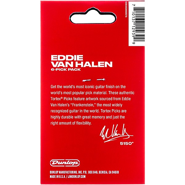 Dunlop EVH Tortex Pick - 1.14mm