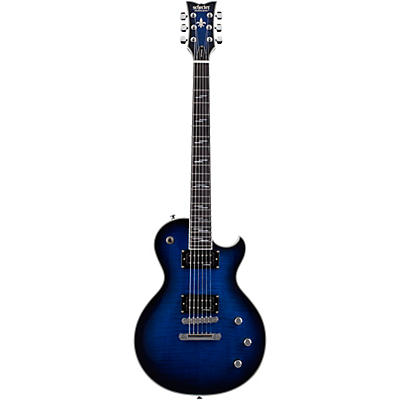Schecter Guitar Research Solo-Ii Supreme Electric Guitar See Thru Blue Burst for sale
