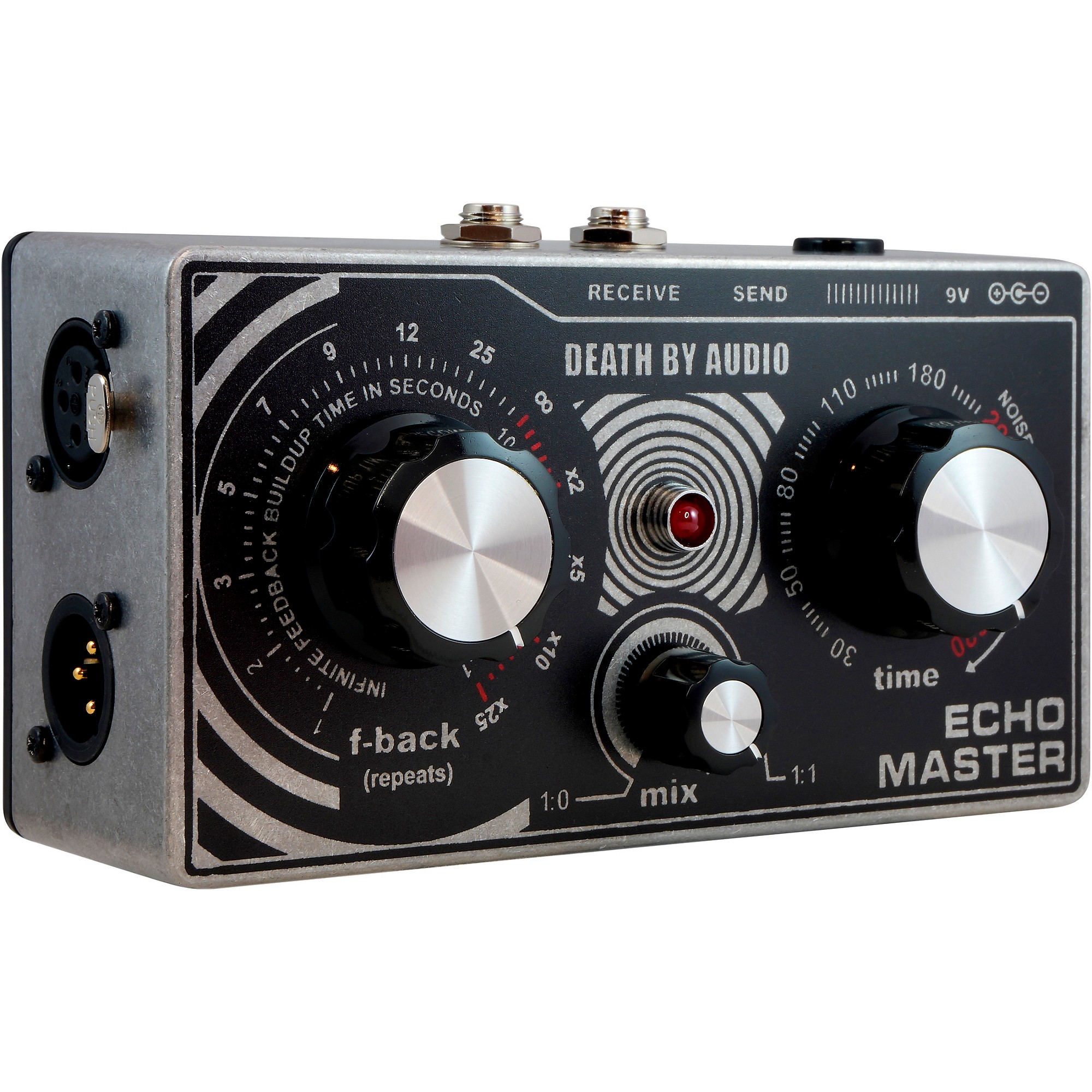 Death By Audio Echo Master Lo-Fi Vocal Delay/Preamp Effects Pedal