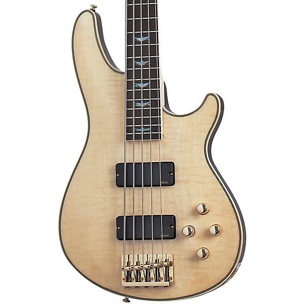 Schecter Guitar Research Omen Extreme-5 Electric Bass Gloss Natural